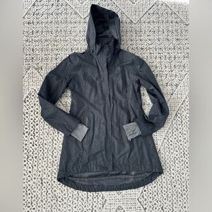 Mondetta Charcoal Hooded Rain Jacket